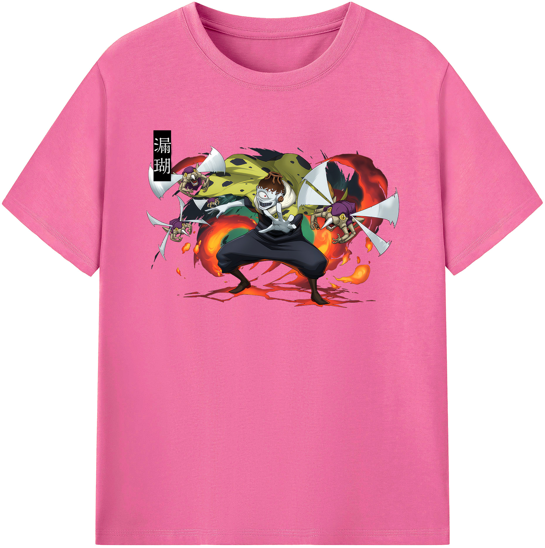 （画像用） 呪術廻戦 Jujutsu Kaisen レディースカジュアルプリントTシャツ（綿100％）